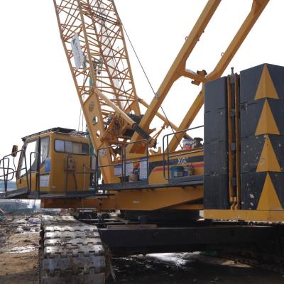 XGC85 85T Second Hand Crawler Cranes With Wide Lifting Height And Range