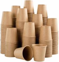 8oz copos de café compostáveis papel para ir copos dia 80mm PE revestimento