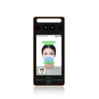 Machine biométrique d'assistance de visage de personnel d'interphone hôte d'USB d'écran tactile de 4 pouces