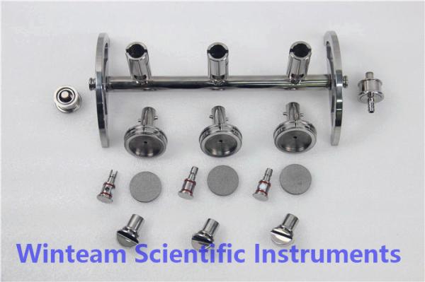 3 Head Vacuum Filter Manifold / Filtration Manifold 47mm For Pharmaceutical