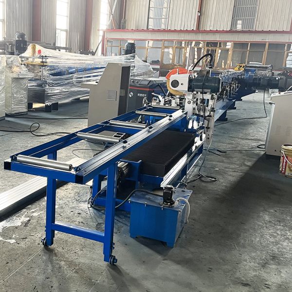 Galvanized Steel Profile Laser Welding Square&Round Tube Making Cold Roll Forming Machine