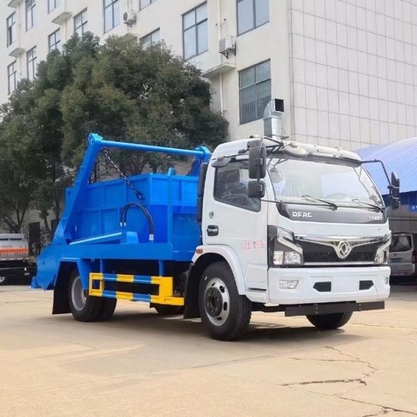 Industrial Waste Recycling Gantry Bins , Merrell Dumpster Steel Skip Bin With Wheels Available