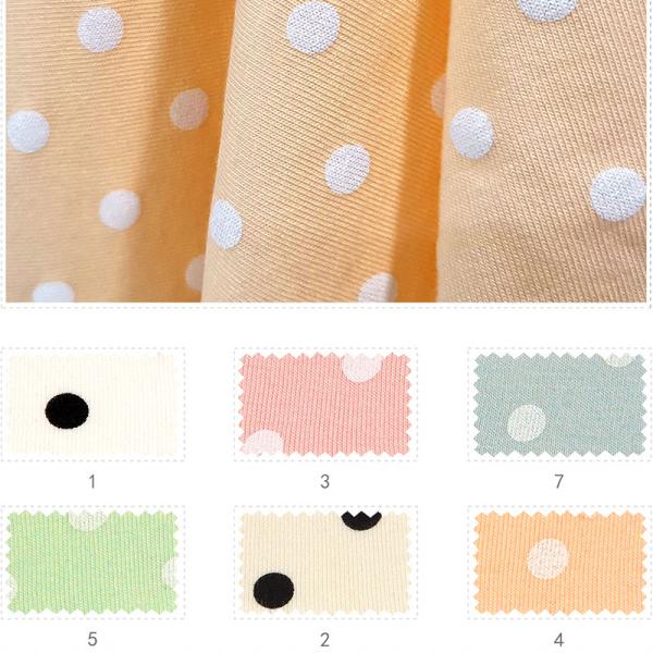 Точка польки 185gsm таможни 150cm вяжет 47% модал 47% хлопок 6% лайкра ткани