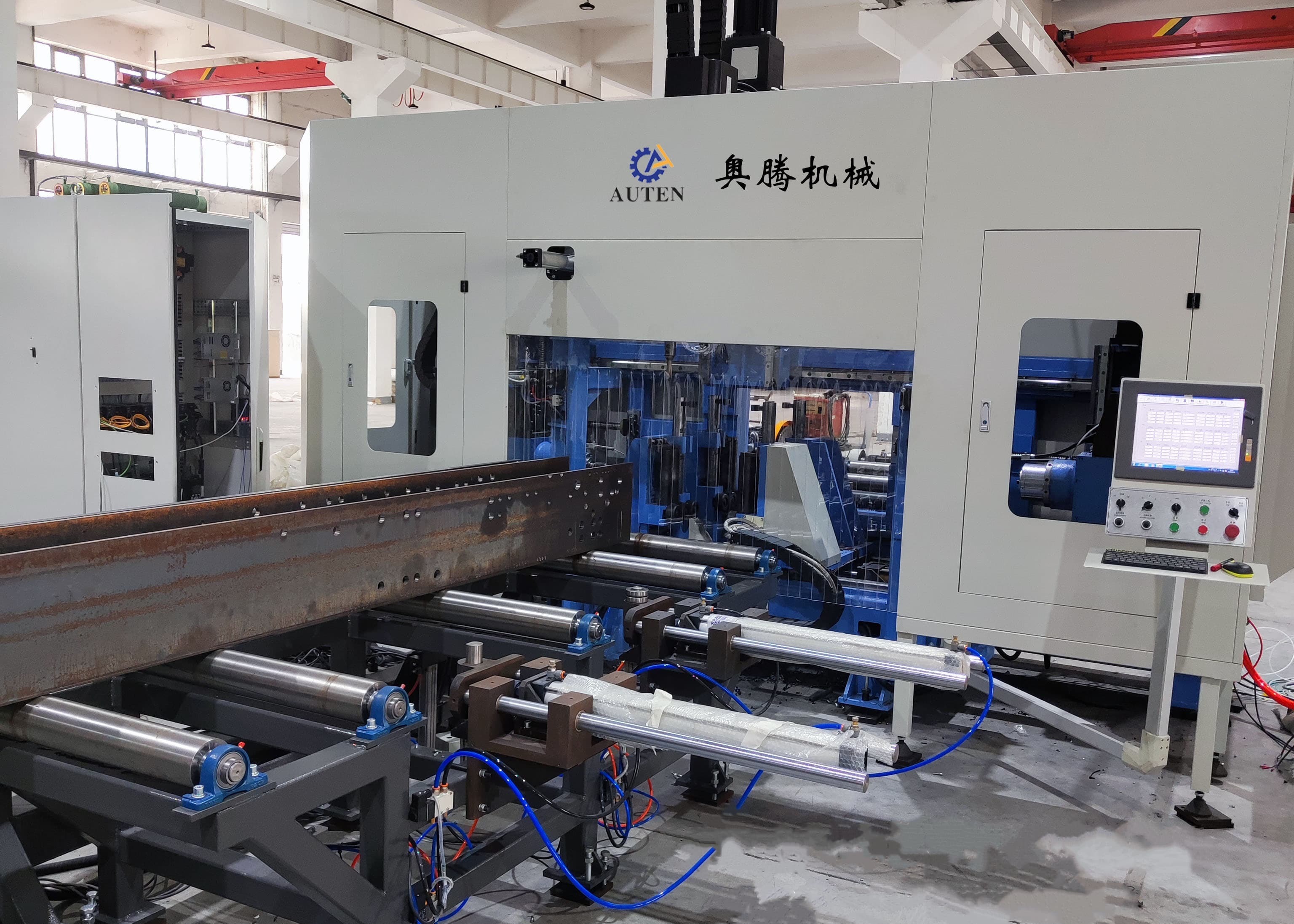 Advanced CNC H Beam Drilling Machine With BT40 High-Speed Spindle Technology