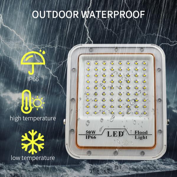 Outdoor Waterproof Grey Flood Lamp 30w 50w 100w 200w Led Flood Light for Stadium