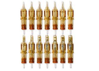 20Pcs/Box Yellow  Cartridge Tattoo Eyebrow  Permanent Makeup Needles