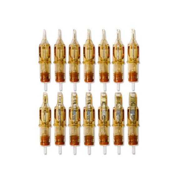 20Pcs/Box Yellow  Cartridge Tattoo Eyebrow  Permanent Makeup Needles