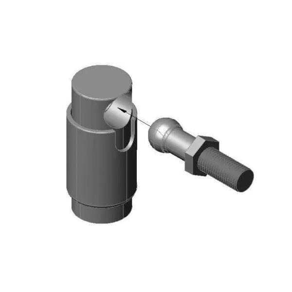 Серебряный/желтый быстрый разъединительный шаровой соединение топливное отключение кабельного шарового соединения для машин