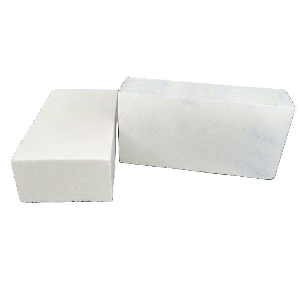 Bloco de alta alumina branco padrão internacional para fogão a ar quente e forno de vidro