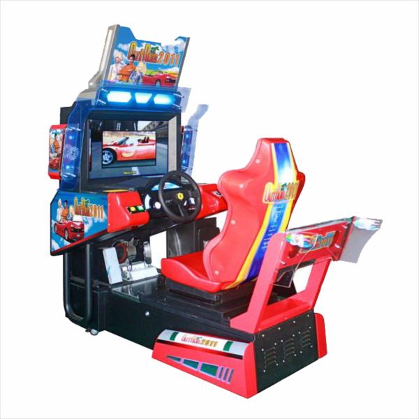 Plug Tipo US Plug Crianças Racing Amusement Game Machine com sistema operado por moeda