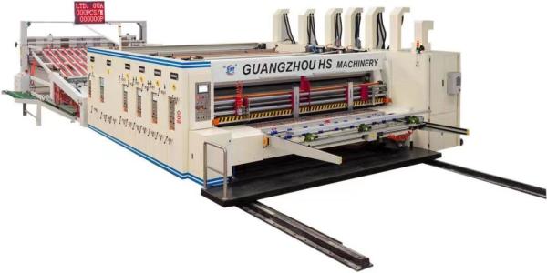 Horizontal Carton Die Cutting Machine For Cardboard Mechanical