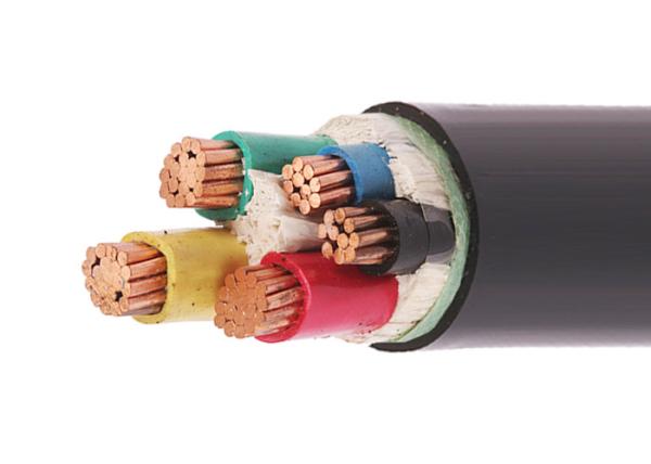 o PVC de 3x185+2x95 SQMM isolou cabos distribuidores de corrente do PVC 0.6/1KV