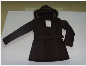 1106 ladies padding jackets stock (coats,blouzes,tops)