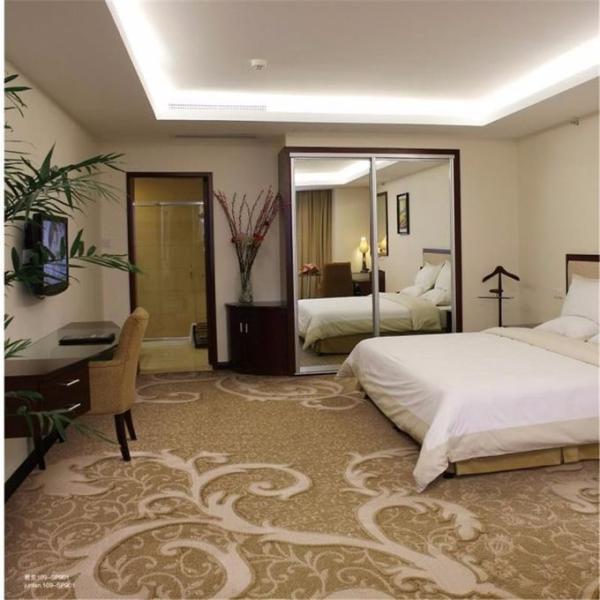5 Star Hotel Carpet Flooring Oriental Jacquard Loop Pile Jacquard Style