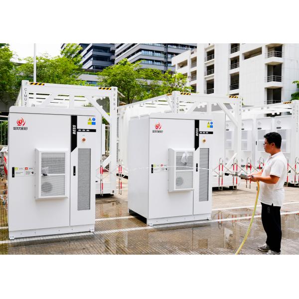 Alta tensión todo en uno AC refrigeración LiFePO4 batería 215KWh 197Kwh 179Kwh 107Kwh almacenamiento de energía industrial comercial