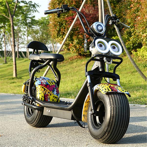 1500W Motor Citycoco Electric Scooter Customized Color Max. Speed 61-80km/h for Adults