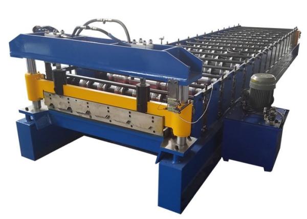 Zinc Glazed Tile Aluminium Roof Sheet Cold Roll Forming Machines for Profile Metal Roof Panels