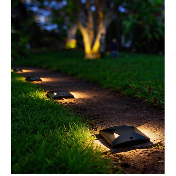 Deck Inground Lights Ultra-thin IP67 Waterproof 1W 3W DC12V 24V IK Rate 08 For Terrace Path