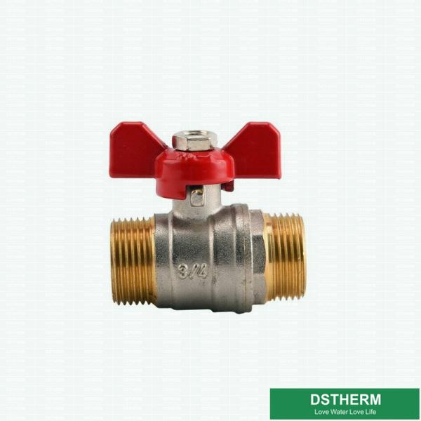 A fêmea do homem do punho da borboleta rosqueou a válvula de bola de bronze forjada Mini Brass Ball Valve