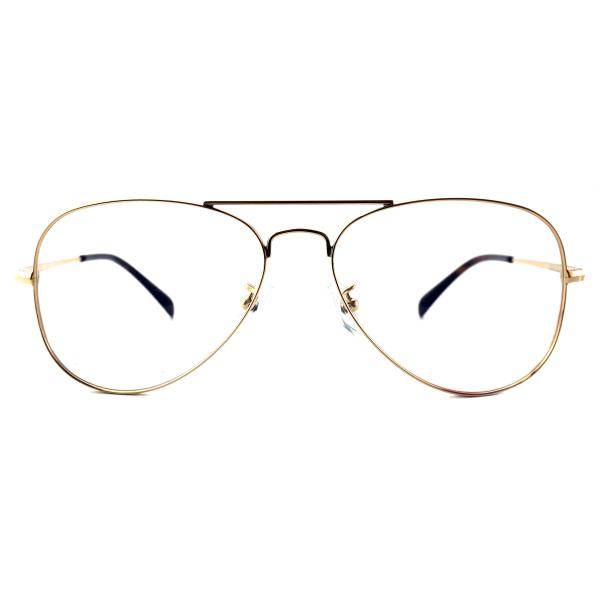 FM2569 Full Rim Optical Metal Frame Piloto Óculos Unisex Óculos