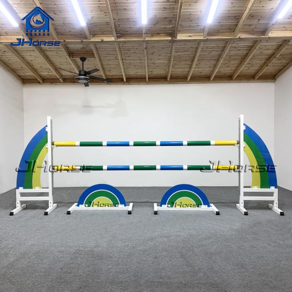 Classic Style Horse Jumping Equipment Aluminum Jump Horse Products With Keyhole Track