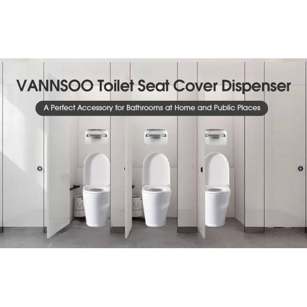 Wall Mount Commercial Toilet Seat Cover Dispensers Stainless Steel Bathroom Accessories