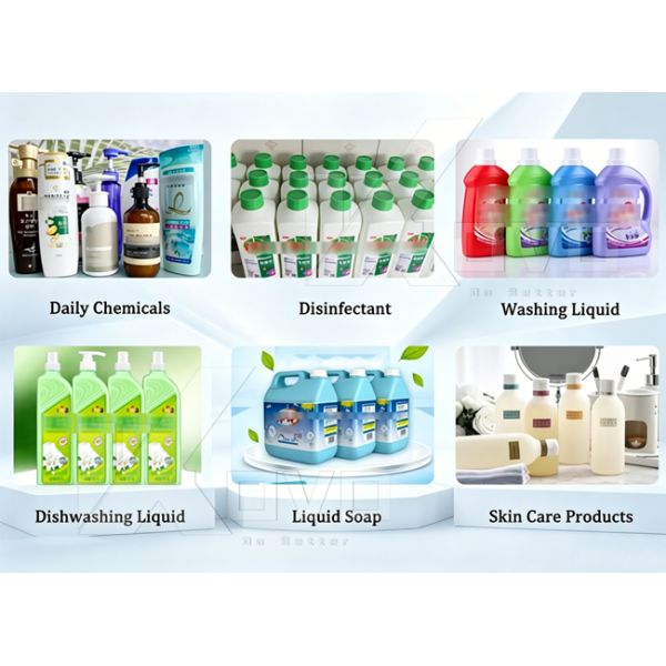 Hand Sanitizer Shower Gel Filling Capping Machine Automatic Liquid Soap Equipment