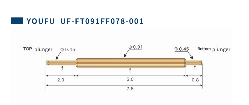 China Factory Spring Loaded Pogo Pin Probe for ICT & FCT Testing
