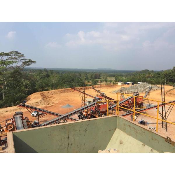 100T/H задавливая камень скрининга задавливая линию частоту коротковолнового диапазона