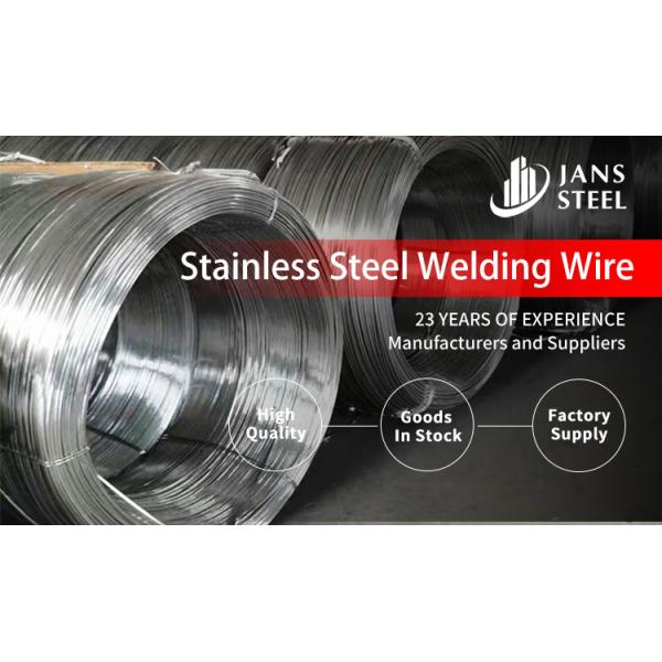 Custom Size 304 316 308L 309L 1mm Cold Rolled Stainless Steel Welding Wire
