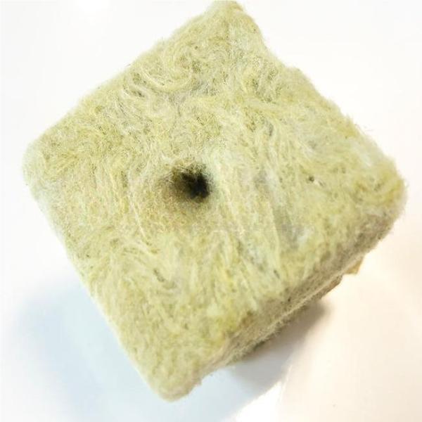 Modern 200x200x200mm Agricultural Soilless Rock Wool Planting Blocks Heat Insulation Material Hydrophobic Surface for Warehouses