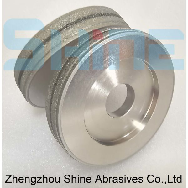 Electroplated-bond diamond wheel for graphite rough grinding