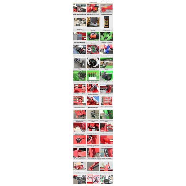 Воздушный работая подъем заграждения двигателя Towable телескопичный электрический