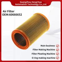 Filtro de ar do carro do OEM 60666652 do filtro de ar do carro do cilindro que faz a produção de equipamento