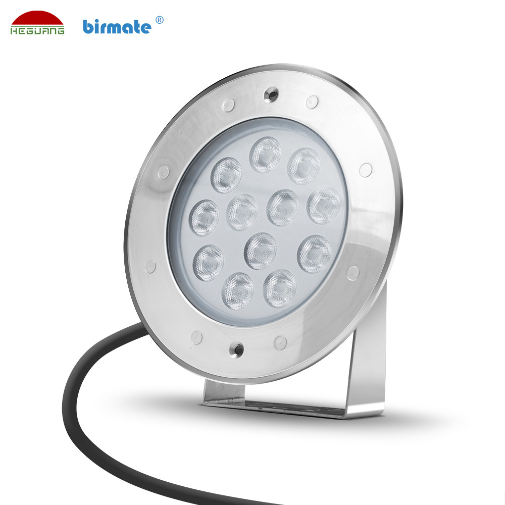 Пруд приведенный внешним управлением RGB подводный освещает шарик 12W 12V рефлектора Ip68