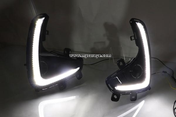 Japan Toyota Yaris DRL LED Daytime Running Car Light driving lights factory
