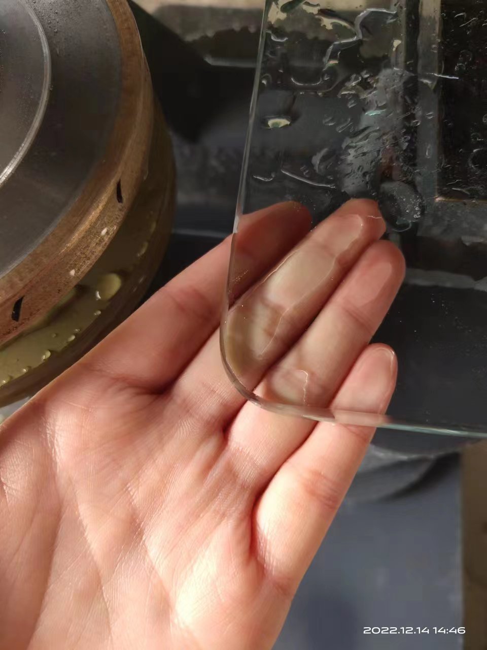 Fully Automatic Single Head Glass Corner Grinding and Polish Machine Chamfering Machine