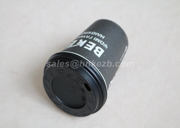 Take Away Disposable Paper Coffee Cups Custom Printed Single / Double PE Coated