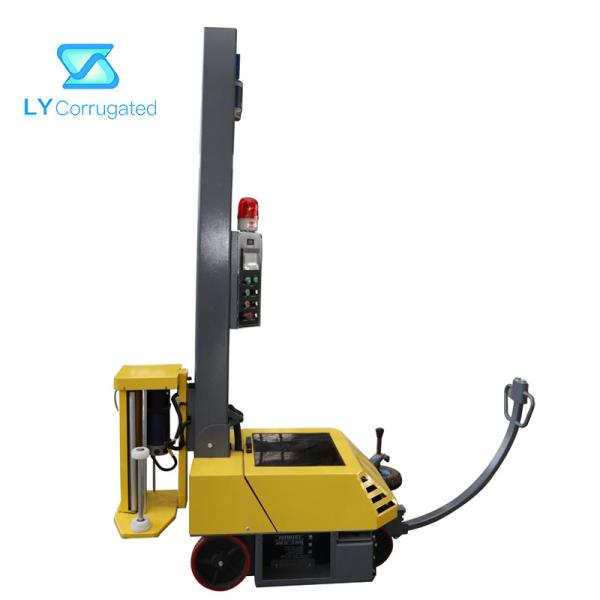 2400mm Walking Pre Tension Film Wrapping Carton Packing Machine 75M/Min