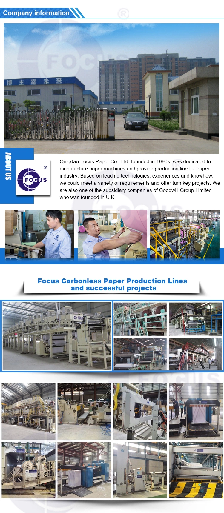 Дубликат 100% NCR пульпы девственницы Carbonless бумажный бумажное 50-80gsm