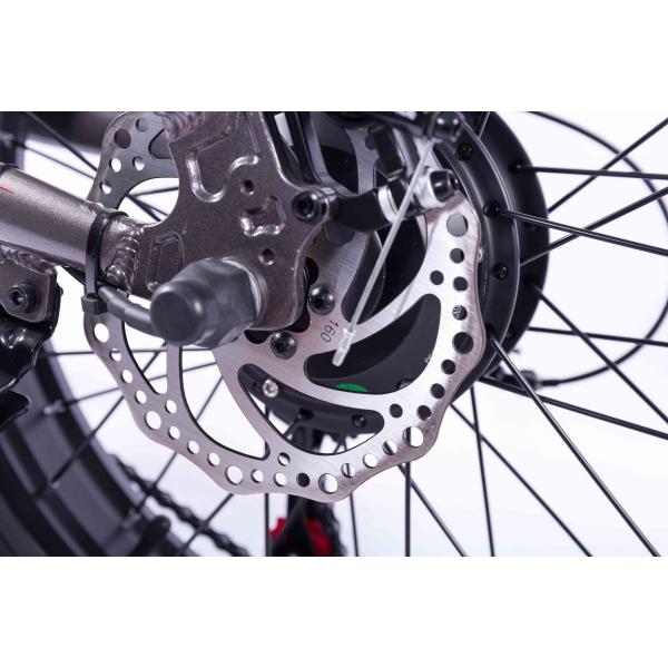 7 Speed Fat Wheel Electric Bike Mountain Beach Use Snow Resistance 26 Inch