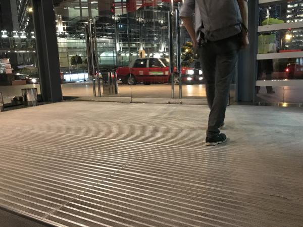Single Buffed Rubber Wiper Barrier Matting Carpet Closed Structure anodizing