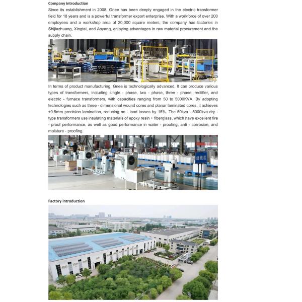 80 KVA 10KV Ester Oil Transformer