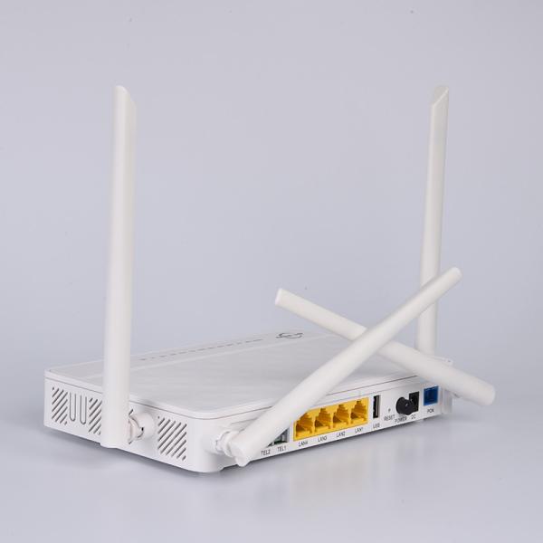 маршрутизатор AC GPON ONU диапазона VOIP GEPON 2.4G 5G 4GE 1USB двойной