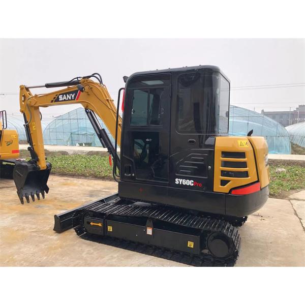 Используемый экскаватор Backhoe 6 тонн Sany SY60C экскаватора мини Crawler гидравлический Pro