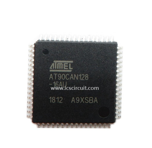 IC AT90CAN128-16AU Microcontroller 128k Bytes ISP Flash Memory