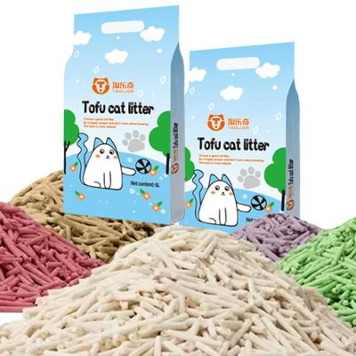 Easy Scoop Tofu Sand Litter 6L Non Smelling Cat Litter Antibacterial