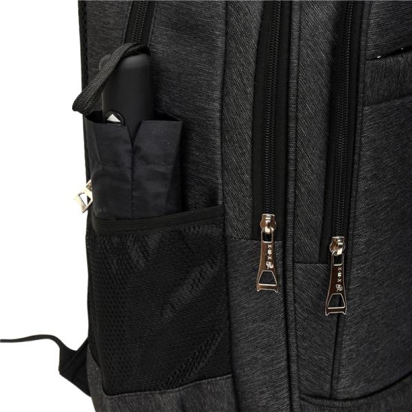 ISO Cloth Business Laptop Backpack 33cm Large Capacity Laptop Bag