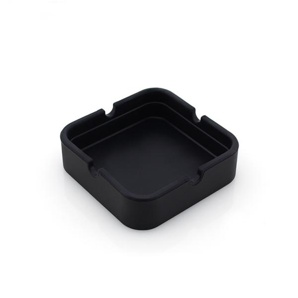 REACH Certified Silicone Ashtray for Cigarettes Smoking Cigar 4 Lighter Rest Included