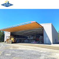 Customize Avião WSF Estrutura de Aço Hangar Tinta Anticorrosião